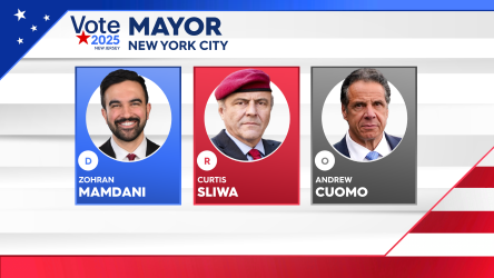 Story image: Candidates for NYC mayor travel across the boroughs on the eve of Election Day