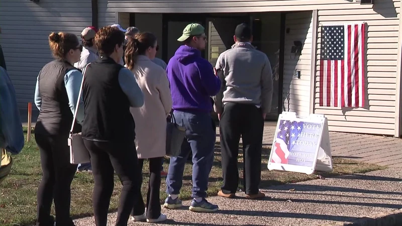 Story image: New Jersey voters head to polls for last day of early voting 