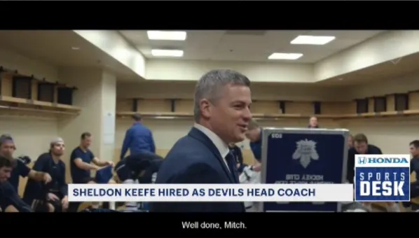 AP source: Former Maple Leafs coach Sheldon Keefe gets the New Jersey Devils top job