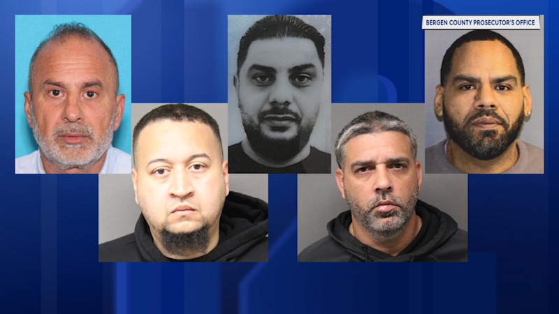 Story image: Three charged in Bergen County armed home invasion; two others indicted in fraud investigation