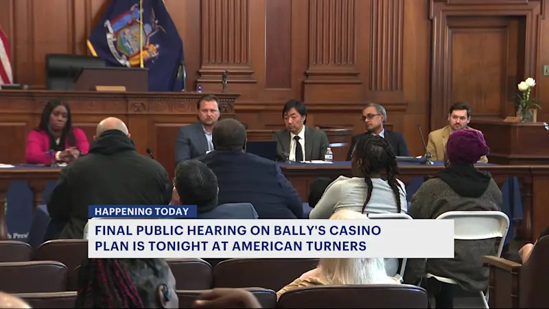 Story image: Last public meeting being held ahead of Bally’s casino decision