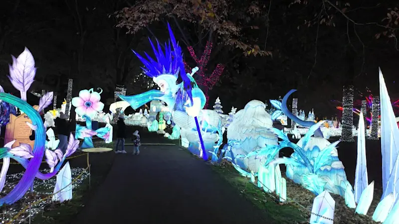 Story image: Get into the holiday spirit at LuminoCity at Eisenhower Park