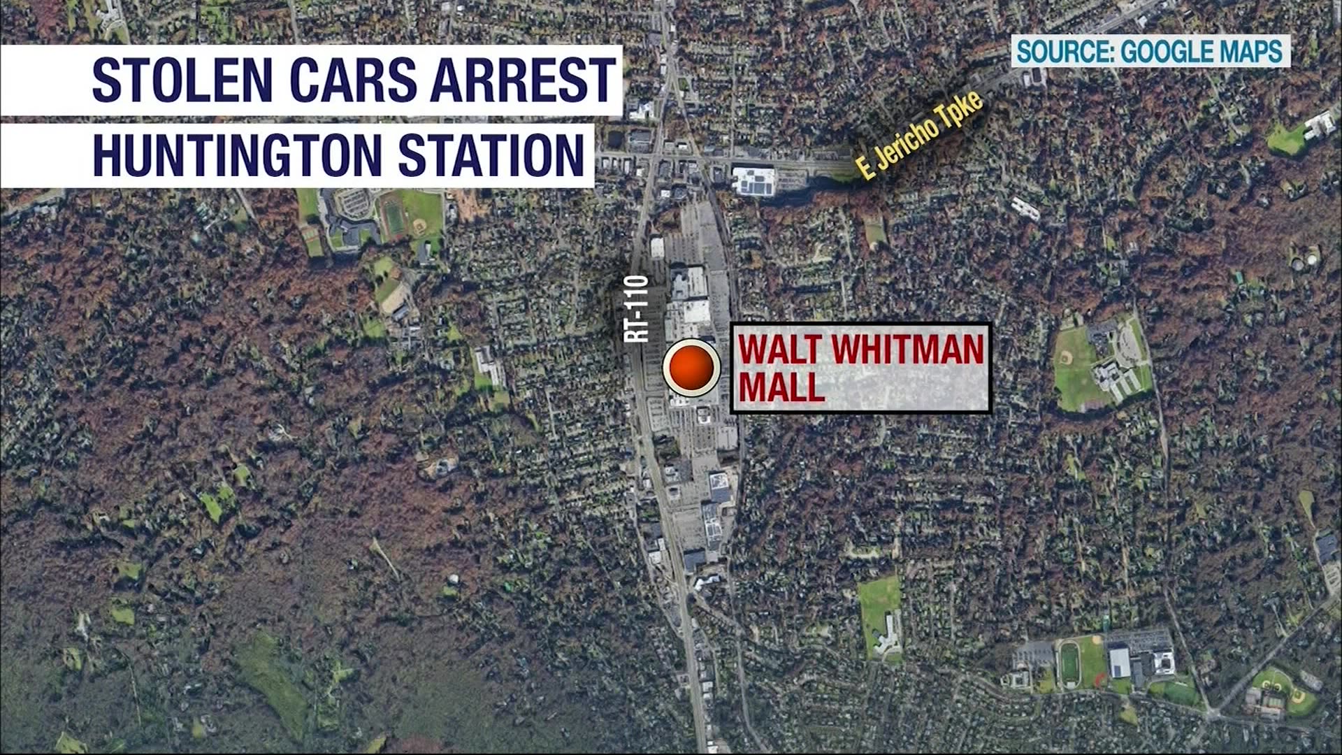 Wheatley Heights man accused of stealing 3 cars