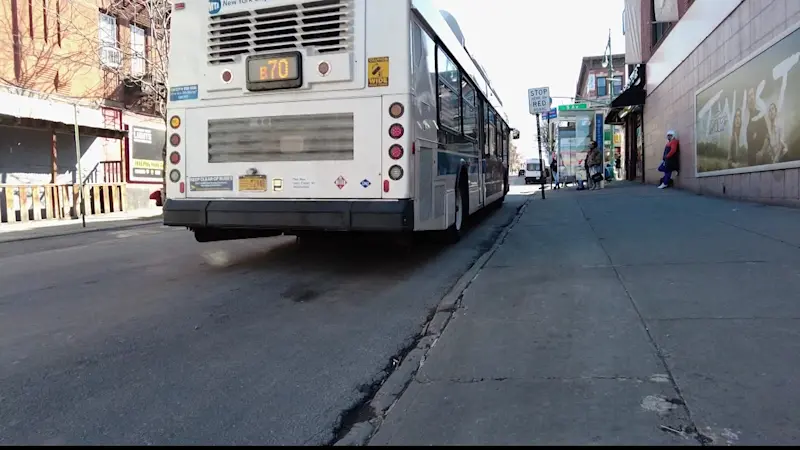 Story image: NYC report shows MTA buses are slower than usual