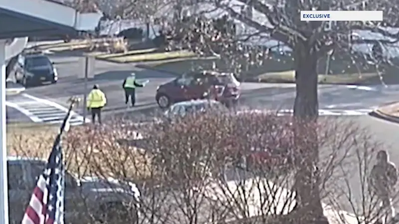 Story image: Exclusive: Two pedestrians struck minutes apart in Babylon and Medford; both incidents caught on camera 