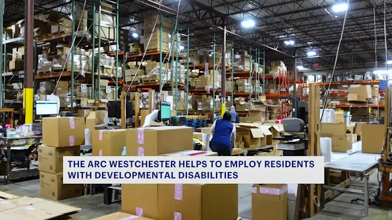 Story image: The Arc Westchester helps to provide jobs for individuals with developmental disabilities