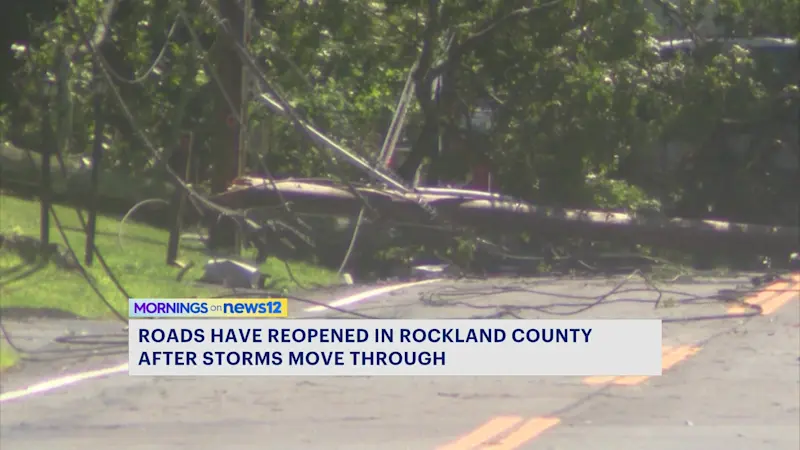 Story image: Summer storm causes road closures, power outages 