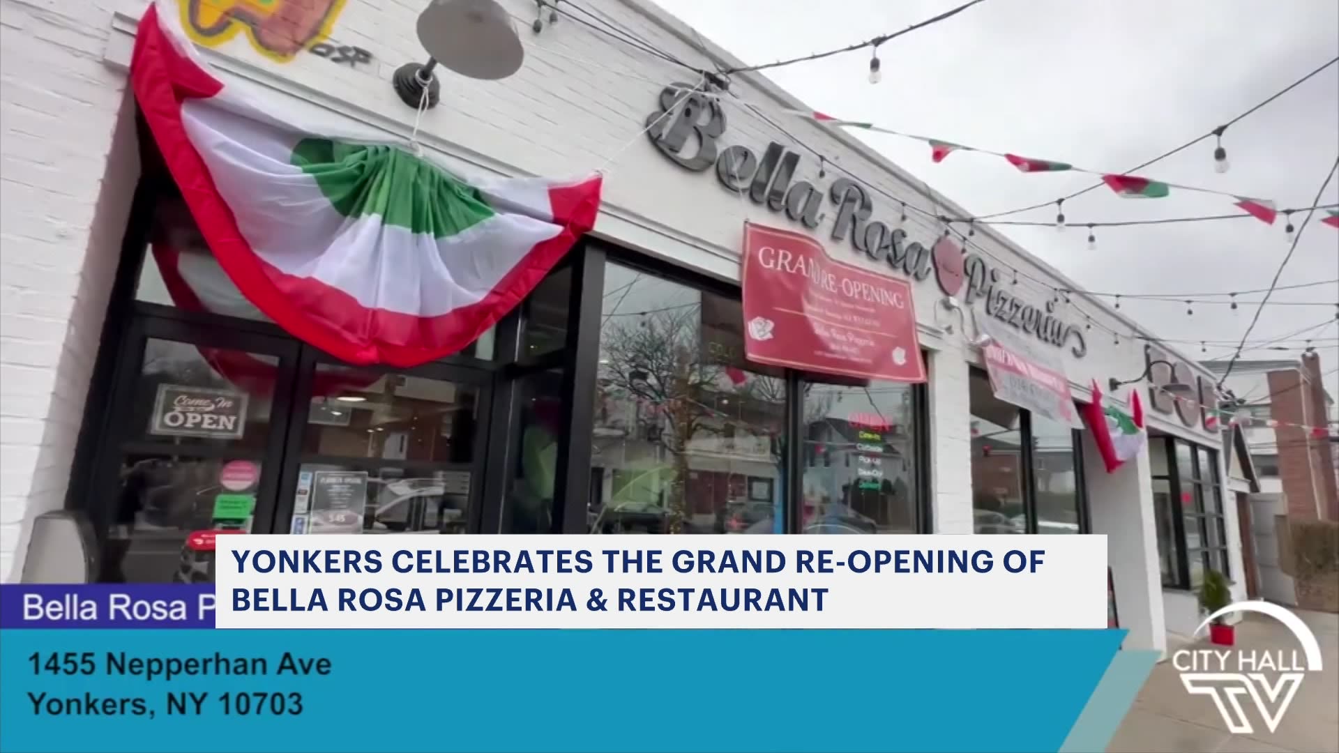 Yonkers community celebrates grand reopening of Bella Rose Pizzeria and Restaurant