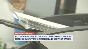 Prosecutor: No criminality found regarding Mercer County voting machine scanner issues