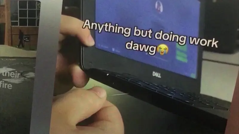 Story image: Smoking Chromebook that closed down school likely brought on by TikTok challenge