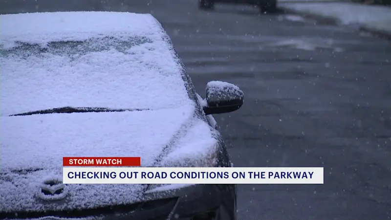 Story image: Wintry weather conditions impact travel in New Jersey