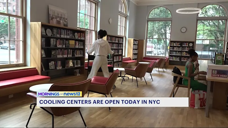 Story image: Cooling centers open across the city to help New Yorkers beat the heat