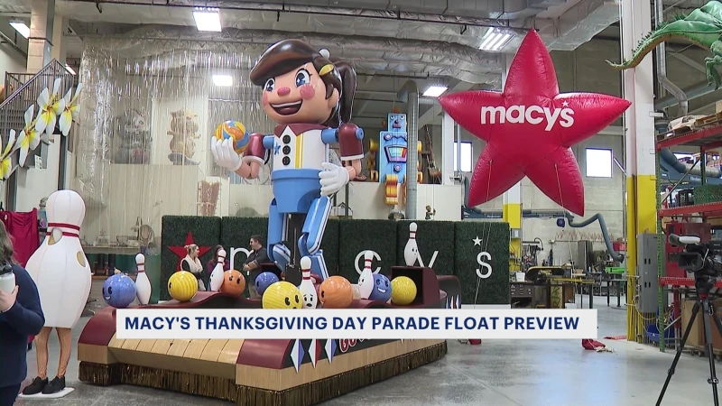 Story image: ‘Bigger, better and more creative.’ News 12 gets sneak peek of this year’s Macy's Thanksgiving Day floats