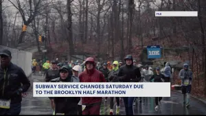 MTA reveals bus, subway service changes ahead of Brooklyn Half Marathon this weekend