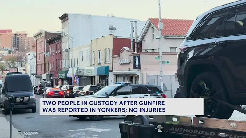 Story image: 2 suspects in custody following shots fired incident in Yonkers