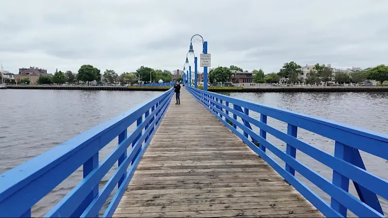 Story image: Ocean Ave. Pedestrian Bridge reopens in Sheepshead Bay