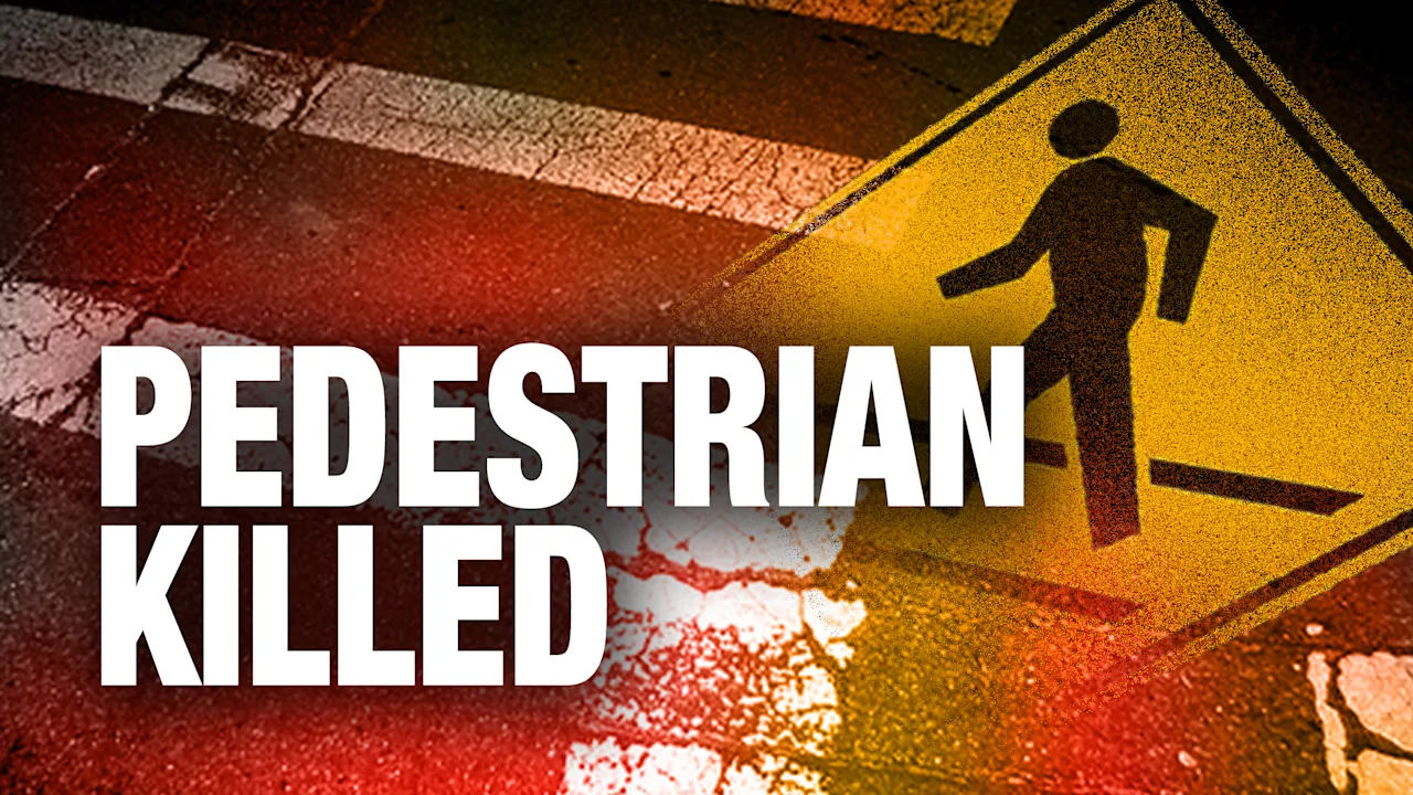 Pedestrian killed 