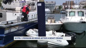 NYPD: 1 person killed in Brooklyn boat crash