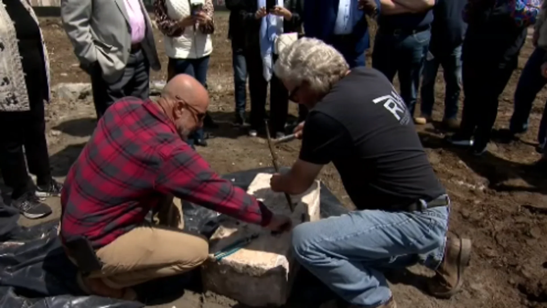 Nearly 100-year-old time capsule discovered by Norwalk demo crew