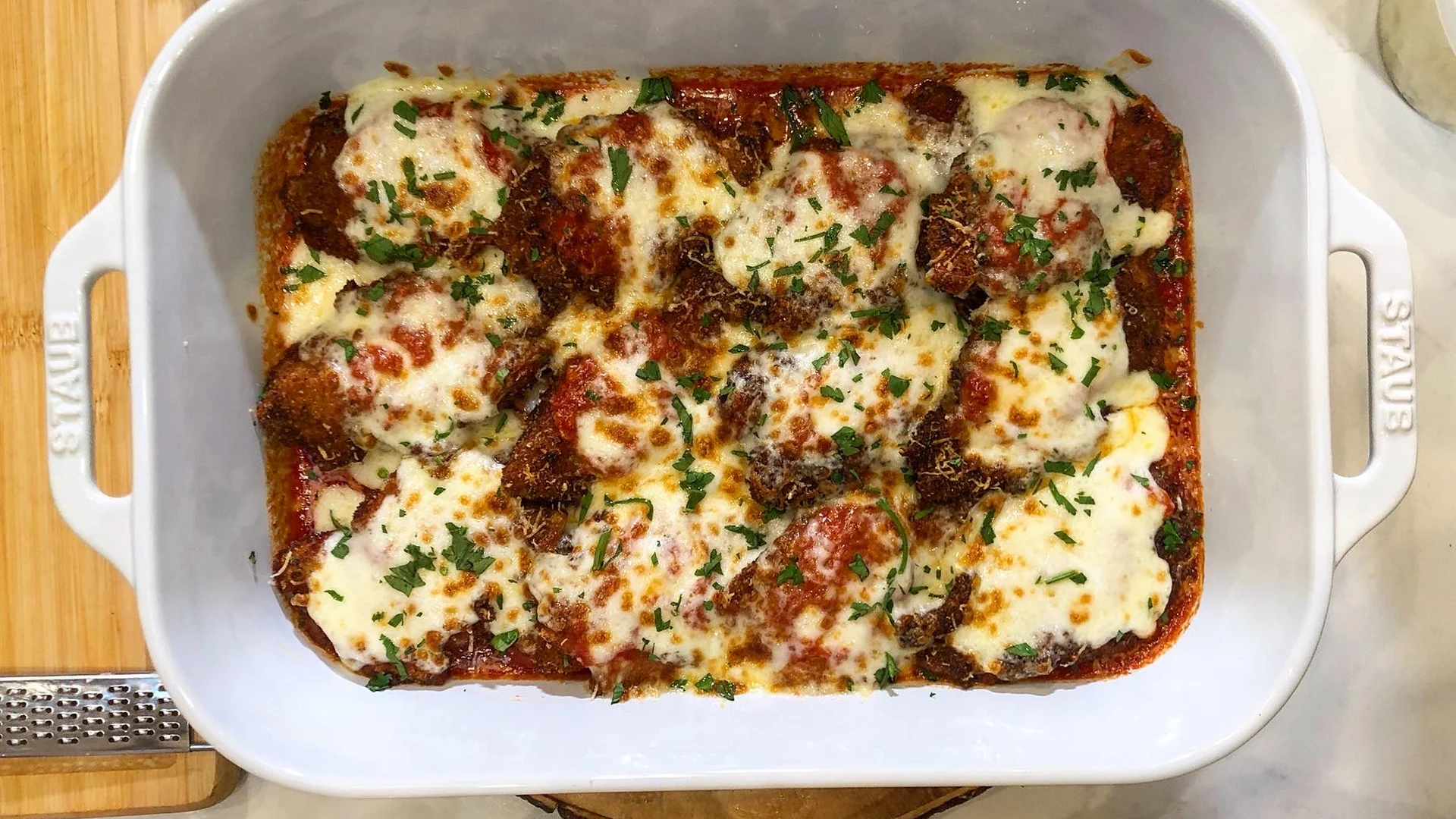 What's Cooking: Shrimp parmesan