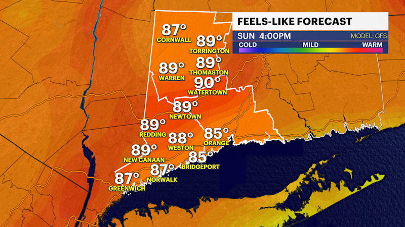 Story image: More sunshine, warmth and humidity in Connecticut