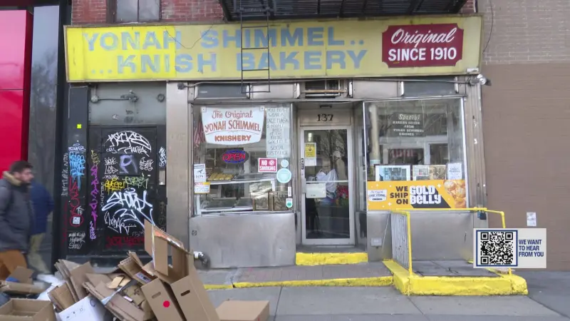 Story image: Love, devotion and knishes: Over a century of dishing knishes for Yonah Schimmel Knish Bakery