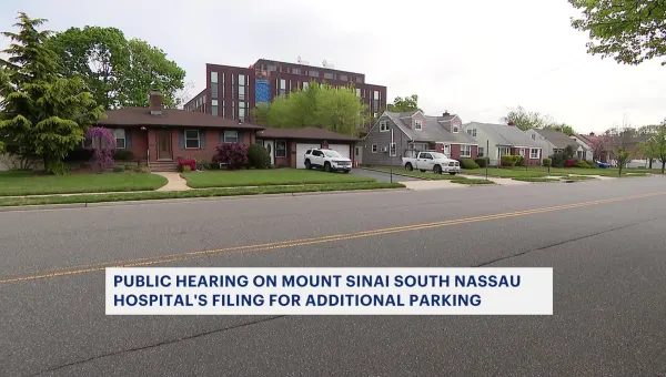 Public hearing held on Mount Sinai South Nassau Hospital's filing for additional parking