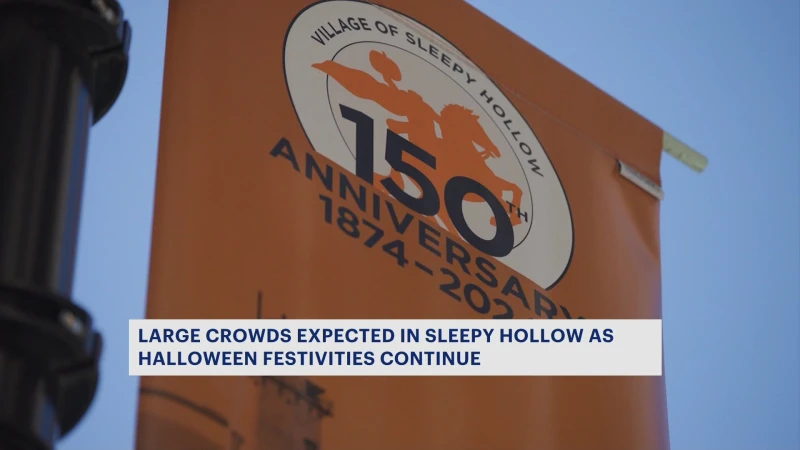 Story image: Sleepy Hollow gears up for another busy weekend ahead of 150th anniversary celebration