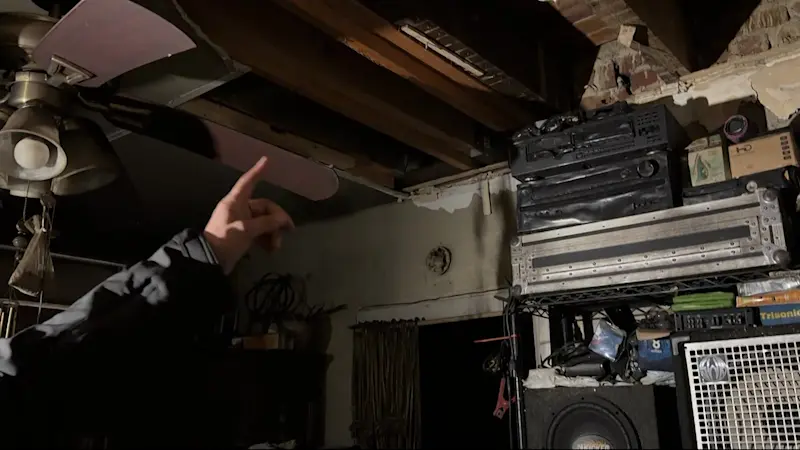 Story image: Taking Action: Concourse Village man says apartment fire could have been prevented after years of leaks