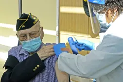 Veterans vaccination clinic opens in Orange