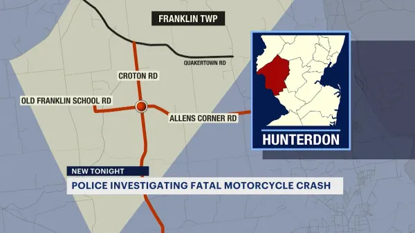 Police identify person killed in motorcycle crash in Franklin Township