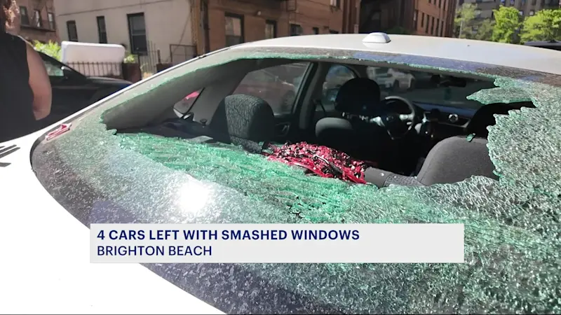 Story image: Residents: BB gun could be responsible for damaged vehicles in Brighton Beach