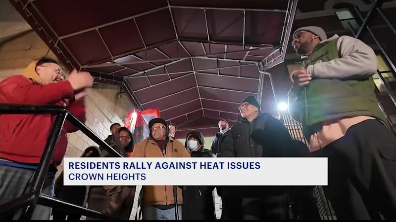 Story image: 'A 10-year sentence.' Crown Heights residents complain of heating issues