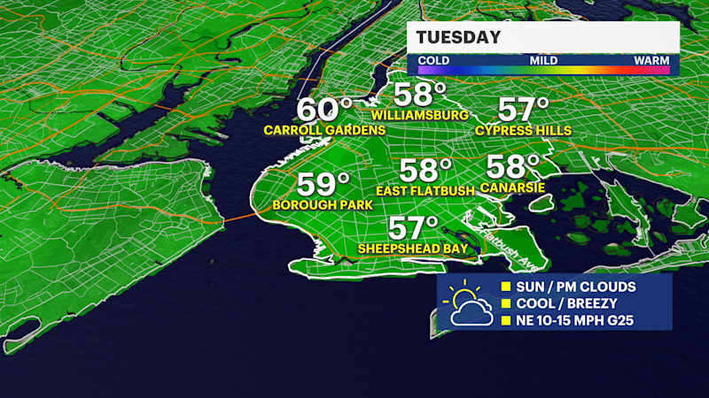 Story image: STORM WATCH: Cool and quiet Tuesday before a soaker arrives Thursday