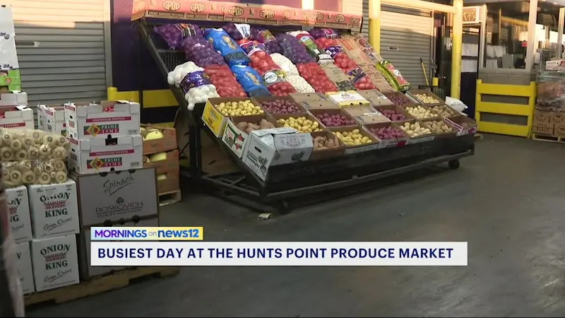 Story image: A look at Hunts Point Market's busiest day ahead of Thanksgiving dinner