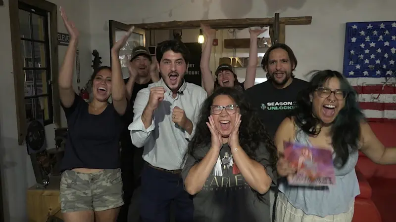 Story image: 'Oh my God, It's happening!" Local Swifties react to engagement of Taylor and Travis