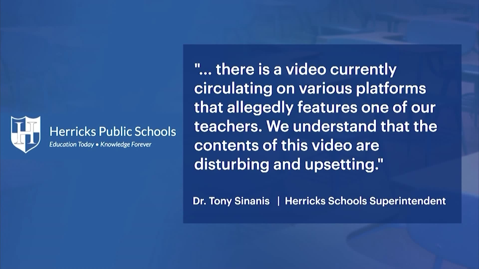 Parents outraged by removal of Herricks band teacher over viral video