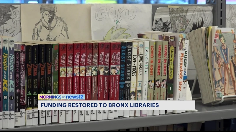 Story image: Funding for Bronx libraries restored in new announcement ahead of city budget deadline