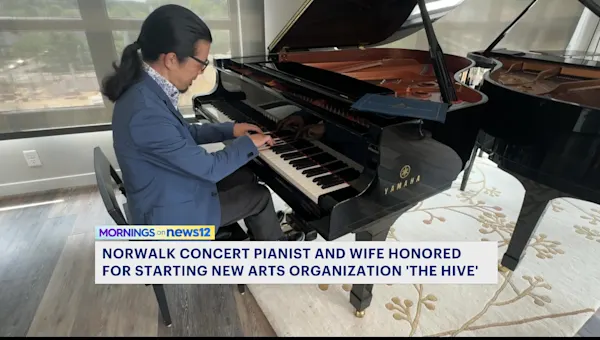 World-renowned pianist and wife honored in Norwalk for new arts group