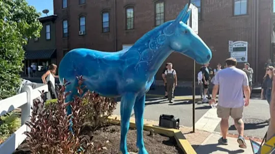 Frenchtown Mule Photo Credit Frenchtown Borough