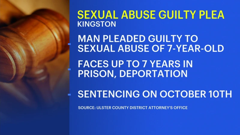 Story image: Officials: Kingston man pleads guilty to sexual abuse of 7-year-old girl 