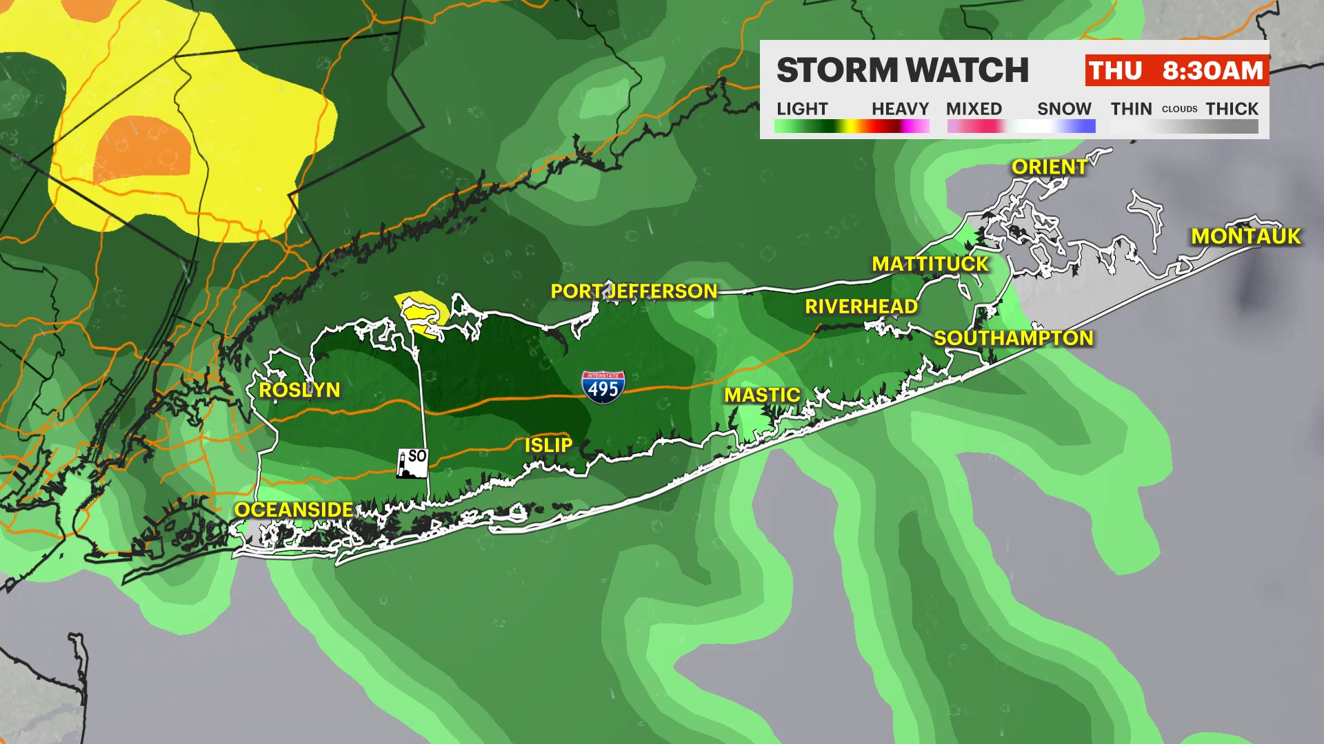 STORM WATCH: Lots of clouds today. Unsettled weather with heavy rain to end the workweek
