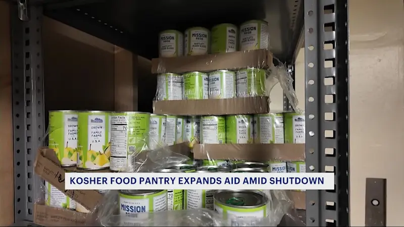 Story image: Sheepshead Bay Kosher Food Pantry stepping up resources amid government shutdown