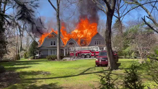 News 12 | Long Island | House Fire In Brookville Knocked Down By ...