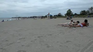 Where does Jennings Beach rank on News 12 Connecticut's Best Beaches list?