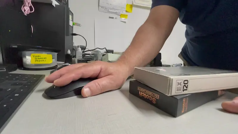 Story image: Old Bridge company digitizes memories captured on old VHS tapes