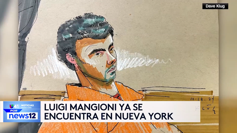 Story image: Univision 41 News Brief: Hasta la pena de muerte podría enfrentar Luigi Mangione