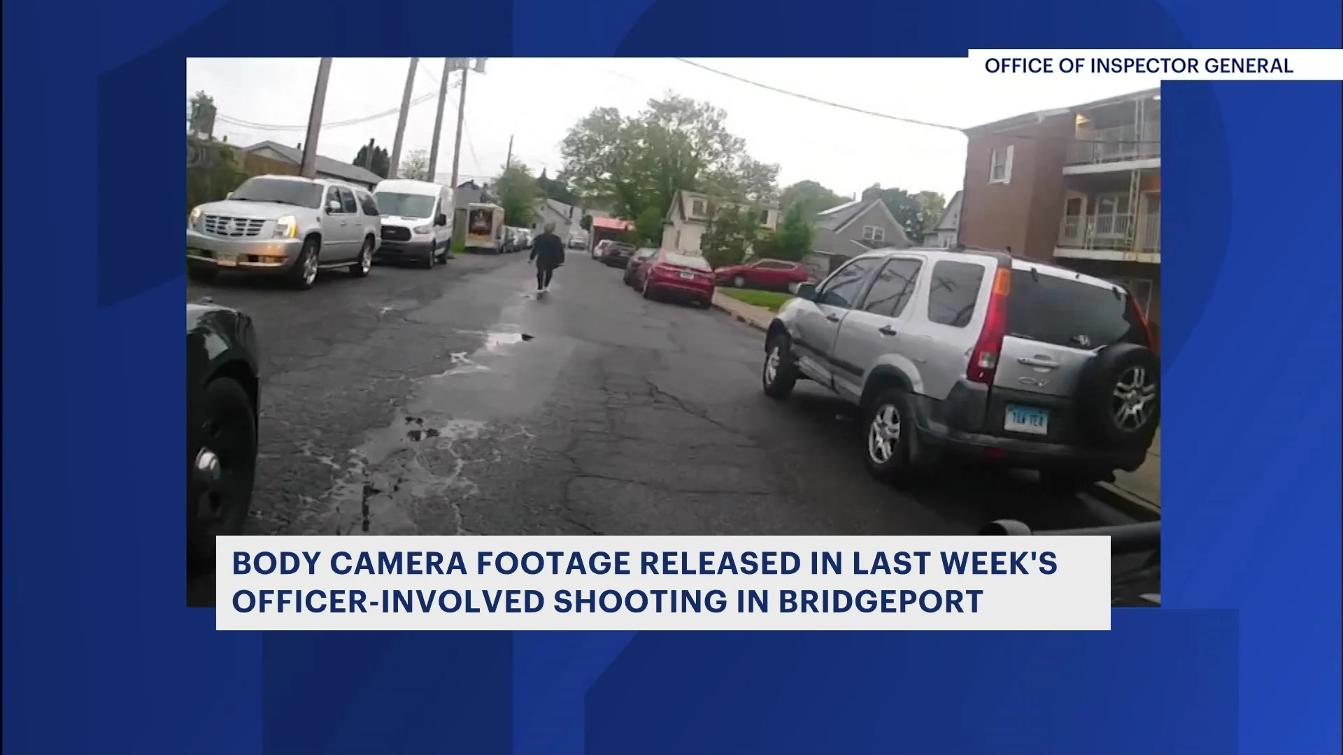 Authorities release body cam video of officer-involved shooting in Bridgeport