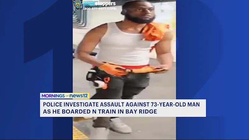 Story image: Police search for man who beat 73-year-old with his own cane inside Bay Ridge subway station
