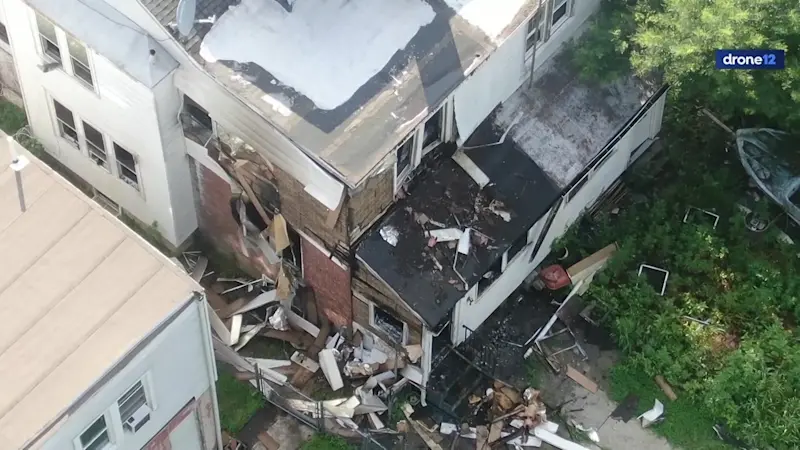 Story image: Two hospitalized after fire damages Hamilton Township home